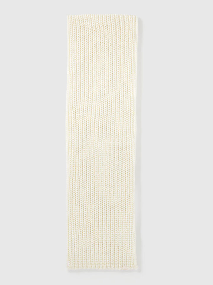 KNITTED SCARF Junior Boy image number 2